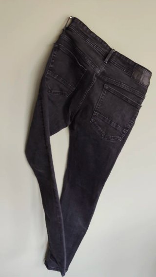 Lote 2 Vaqueros Skinny Negro Hombre