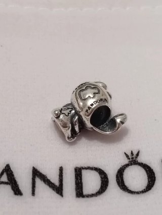 Charm Pandora Stitch Corazón Azul