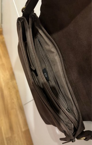Bolso de Hombro Misako Marrón