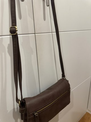 Bolso de Hombro Misako Marrón