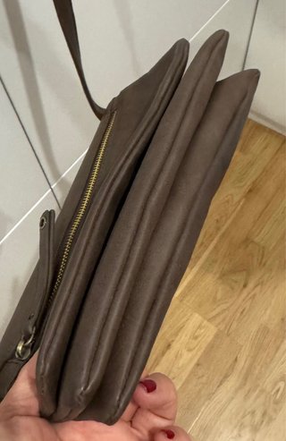 Bolso de Hombro Misako Marrón