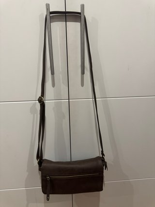 Bolso de Hombro Misako Marrón