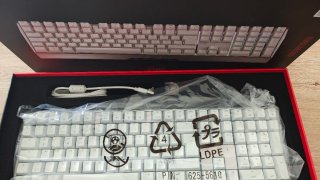 Teclado Cherry XTRFY MX 3.0S Wireless Blanco