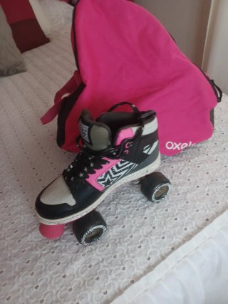 Patines Oxelo Talla 39 + Bolsa