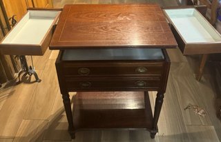 Mueble joyero antiguo madera