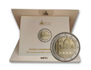 Moneda Vaticano 2€ 2025 Miguel Ángel