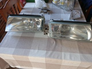 Faros y Retrovisores Skoda Octavia 2002