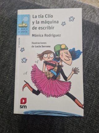 Libro la tía clío y la máquina de escribir
