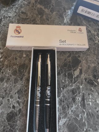 Set Bolígrafos Real Madrid Oficial