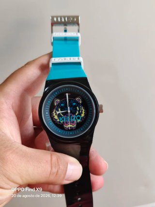 Reloj Kenzo Tiger Negro y Azul