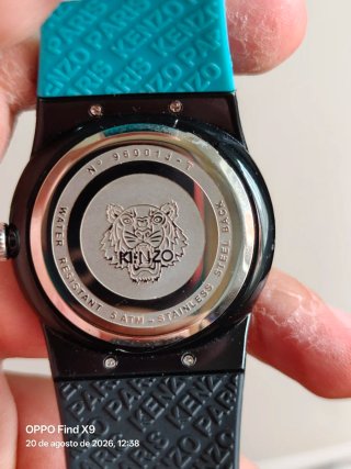 Reloj Kenzo Tiger Negro y Azul