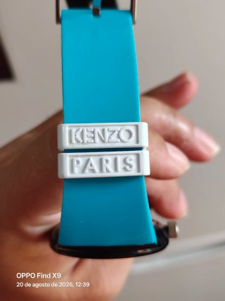 Reloj Kenzo Tiger Negro y Azul
