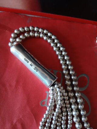 Collar miedusa Uno de 50 Plata
