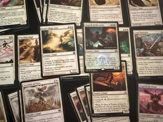 Lote 53 cartas Magic: Ángeles