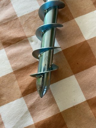 Soportes para sombrillas metálicos
