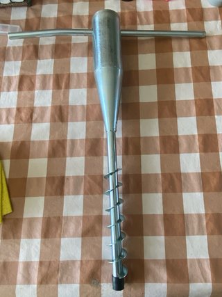 Soportes para sombrillas metálicos