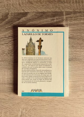 LAZARILLO DE TORMES-Anónimo-Clásico imprescindible