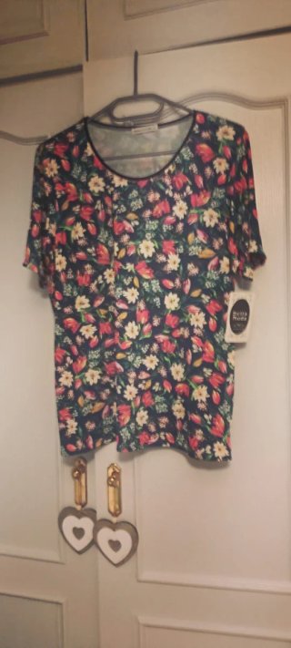 Blusa Botelli Estampada Talla 44