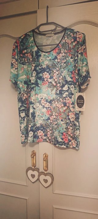 Blusa Botelli Estampada Talla 44