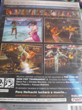 Tekken 4 PS2 (PlayStation 2) Juego Combate