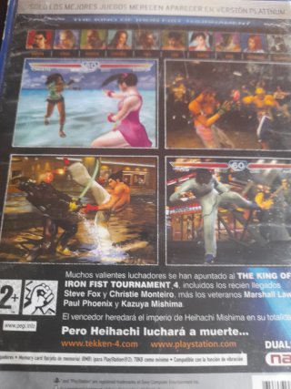Tekken 4 PS2 (PlayStation 2) Juego Combate