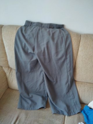 Pantalón ancho gris Shein talla S