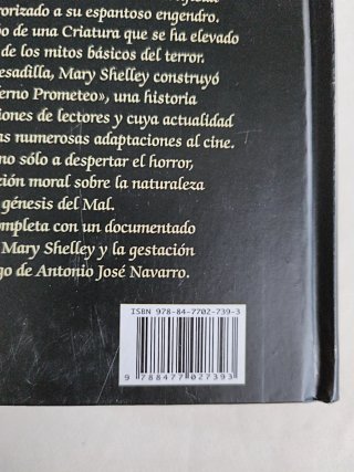 Frankenstein o el moderno prometeo
