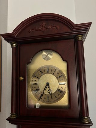Reloj de pie Tempus Fugit vintage