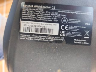 Patinete Ninebot eKickScooter C2