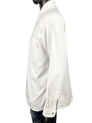 Mustang Camicia Uomo XL Cotone Bianca Teschio
