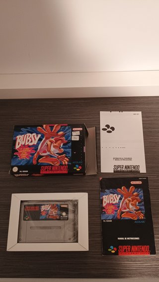 Bubsy: Claws Encounters of the Furred Kind SNES