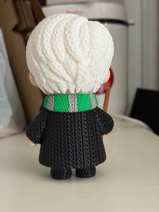 Muñeco Draco Malfoy Tejido