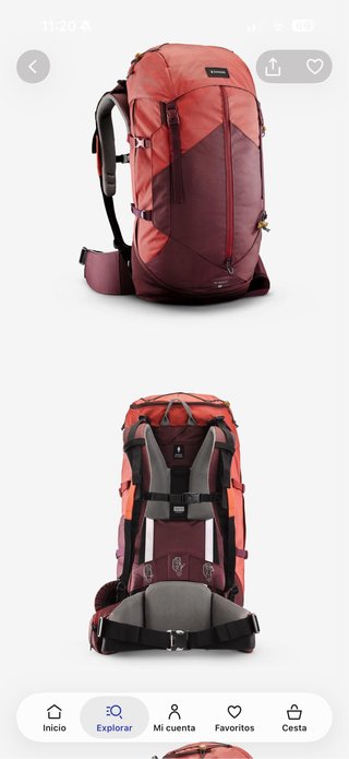 Mochila Trekking Decathlon