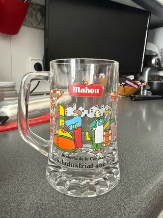 Jarra Cerveza Mahou Historia Cerveza