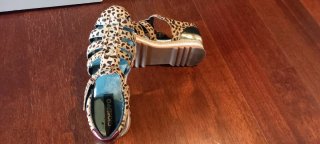 Sandalias Animal Print Talla 37