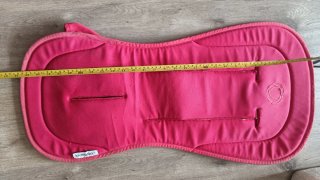 Funda verano Bugaboo color rojo.