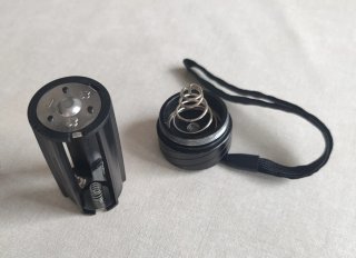 Linterna UV LED Negra