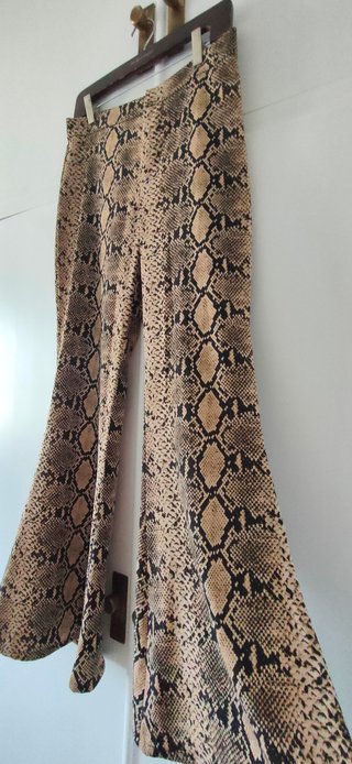 Pantalón Zara Estampado Serpiente