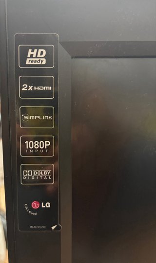 Televisión LG 32’ Negra