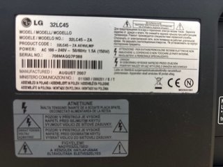 Televisión LG 32’ Negra