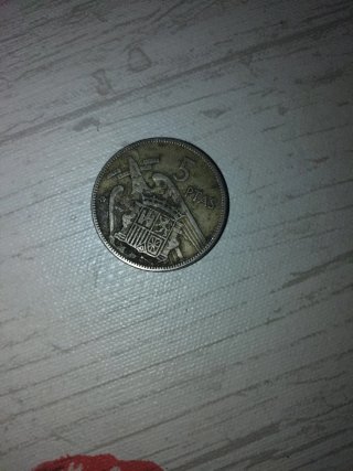 Moneda Antigua 5 PTAS