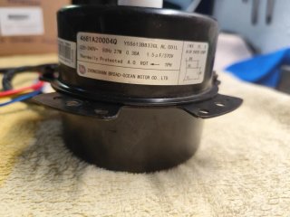 Motor ventilador aire acondicionado LG