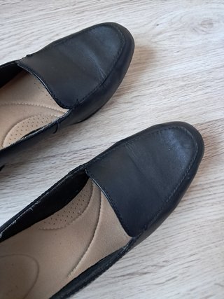 Mocasines Clarks negros talla 37