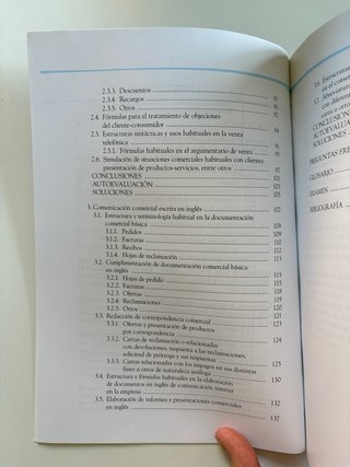Libro Inglés profesional para actividades comercia