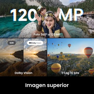 NUEVO Cámara 360 Insta360 X6 8K Sensores 1/1,1"