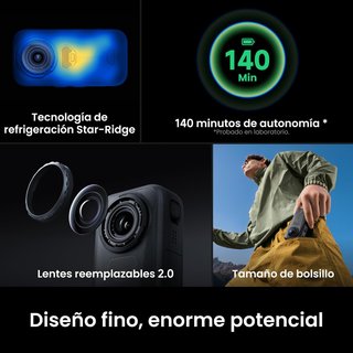 NUEVO Cámara 360 Insta360 X6 8K Sensores 1/1,1"