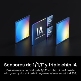 NUEVO Cámara 360 Insta360 X6 8K Sensores 1/1,1"