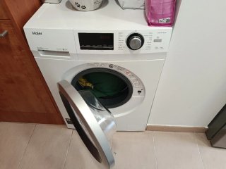 Lavadora Haier 8kg Inverter motor