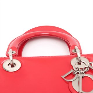 Borsa Lady Dior Media Rossa
