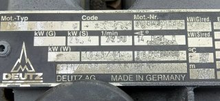 Motor Deutz F3L 1011 F 3 Cilindros Diesel